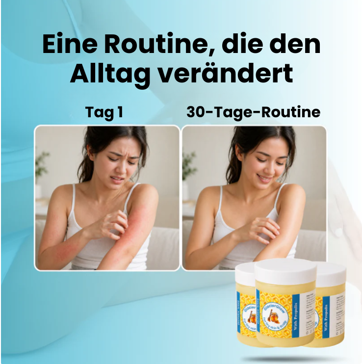 GlacierGlow Skin – Pflegender Balsam für trockene, gereizte Haut
